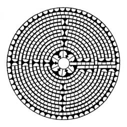 Das Labyrinth von Chartres
